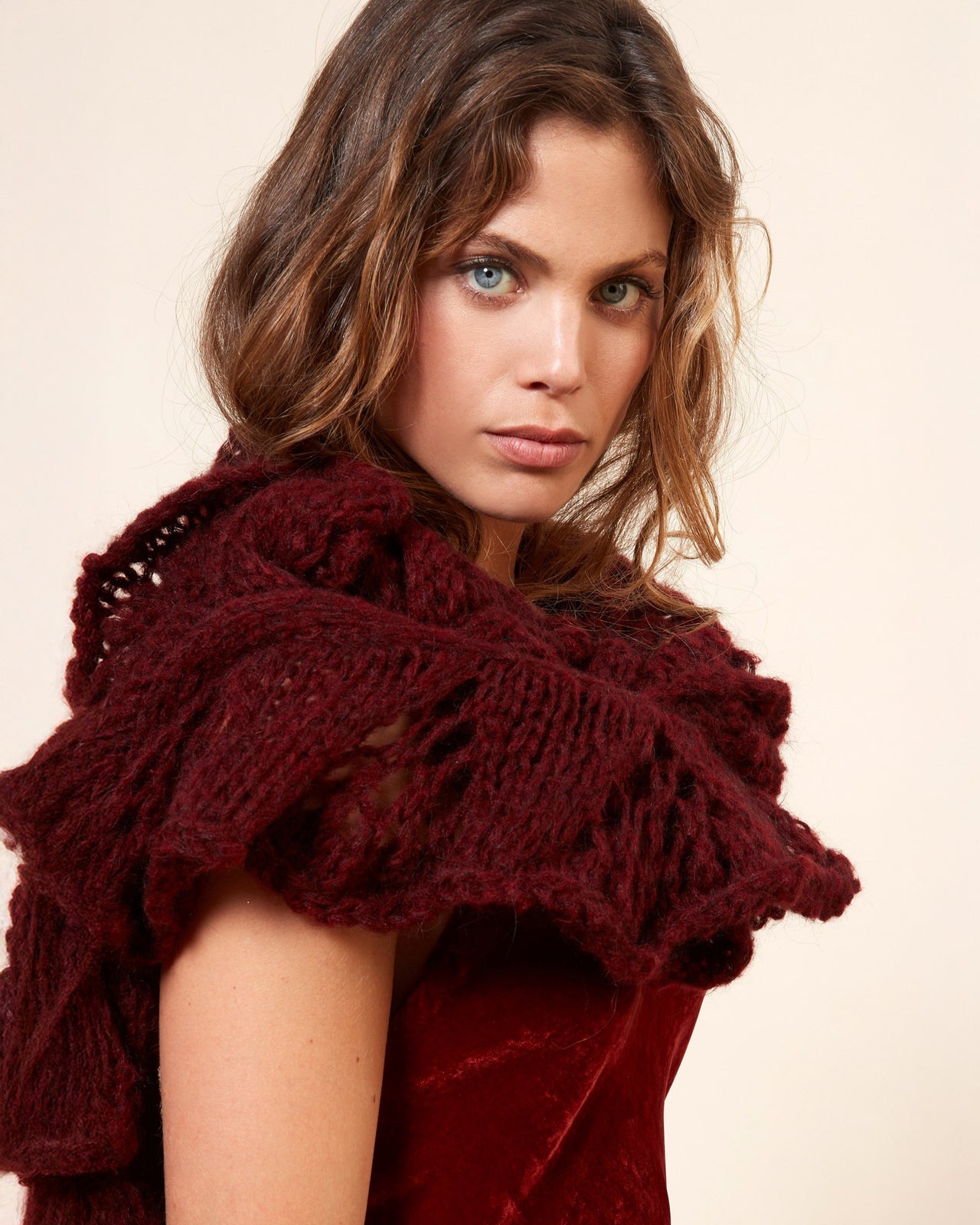 Frimouse Scarf - Red - Image 1