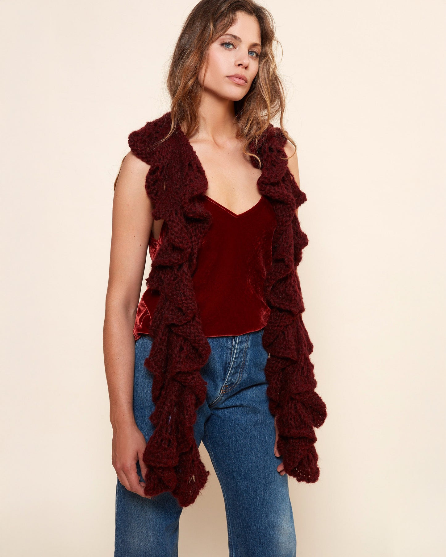 Frimouse Scarf - Red