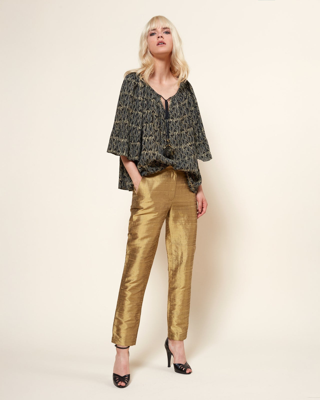 Goldie Pants - Gold - Image 1
