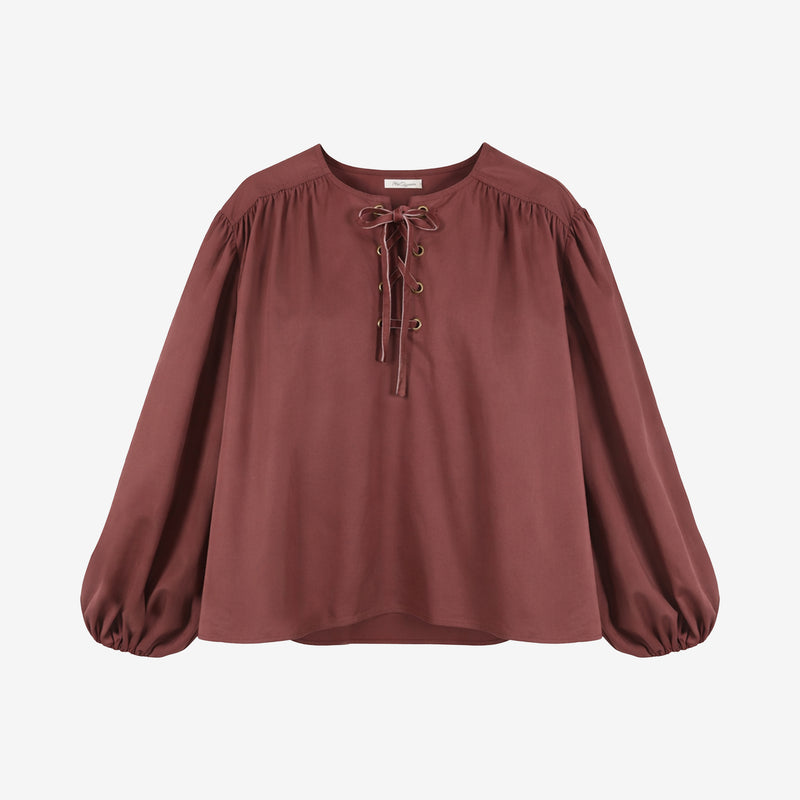 Blouse Graham - Terracotta