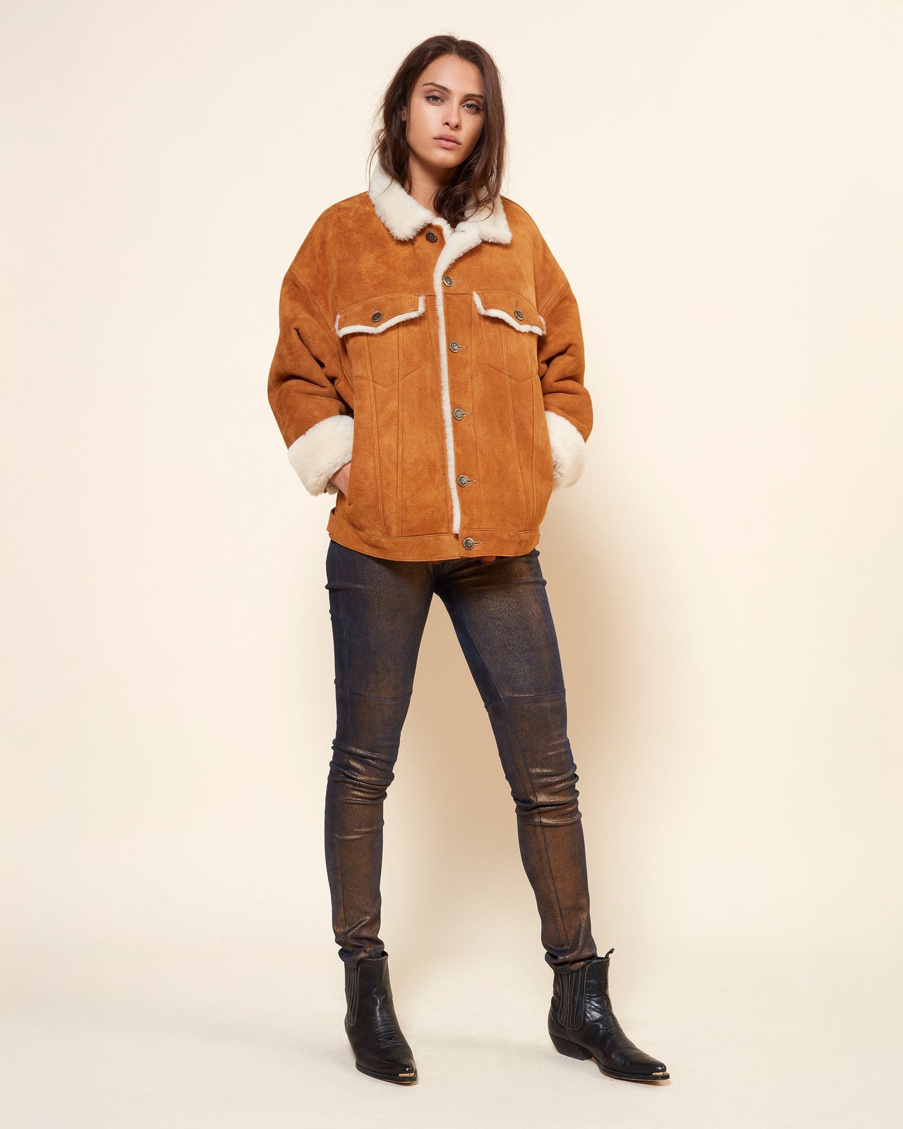 Lady Lad Jacket - Ochre - Image 1