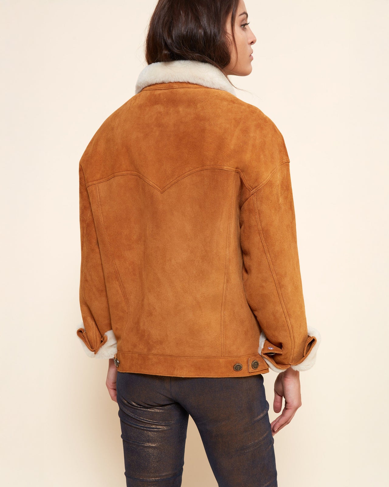 Lady Lad Jacket - Ochre - Image 3