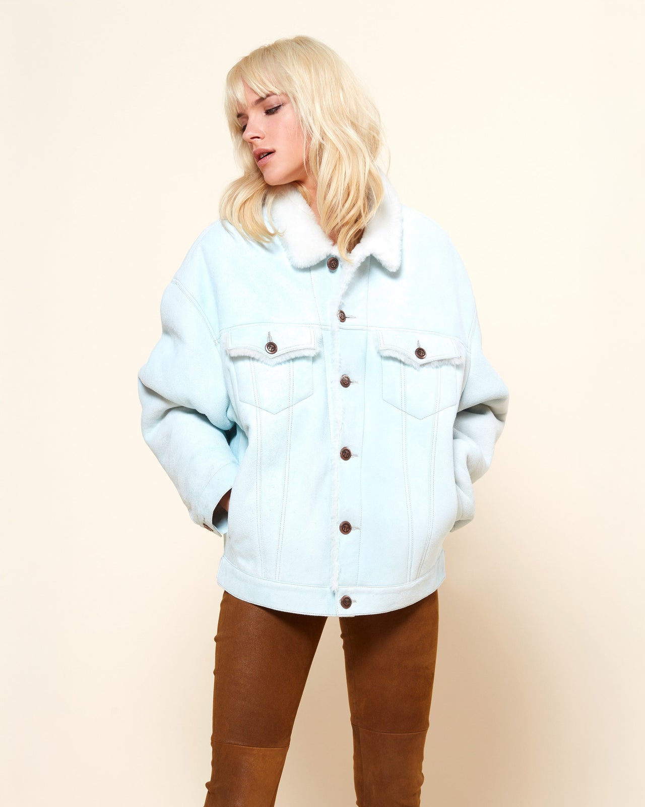 Lady Lad Jacket - Sky Blue - Image 3