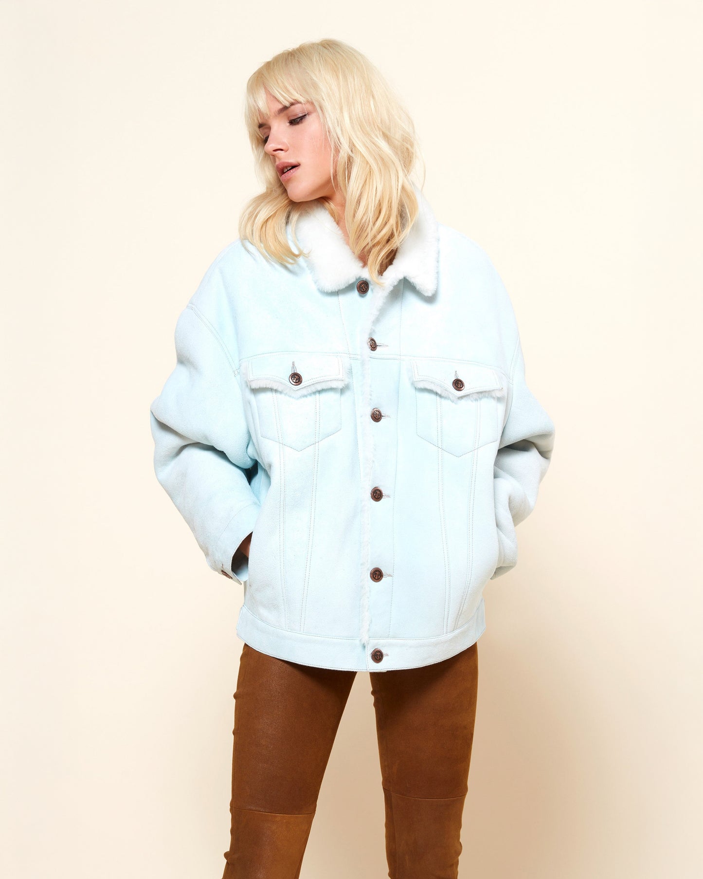 Lady Lad Jacket - Sky Blue