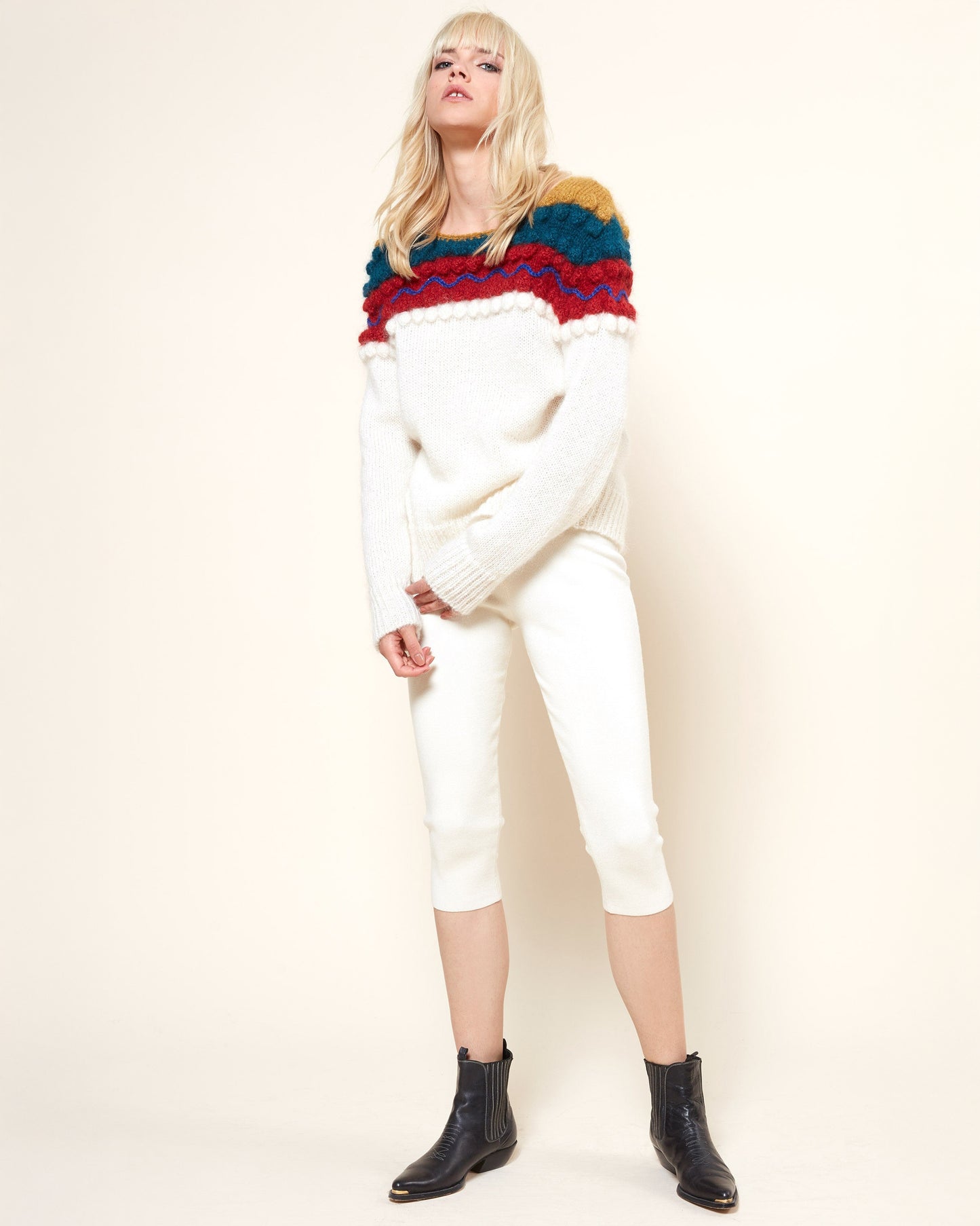 Manitas Sweater - Ecru