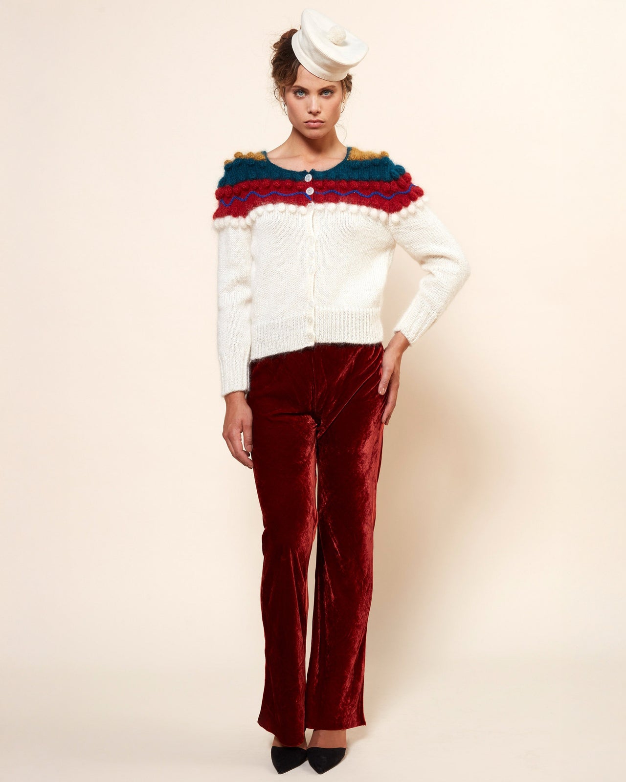 Manolo Cardigan - Ecru - Image 4
