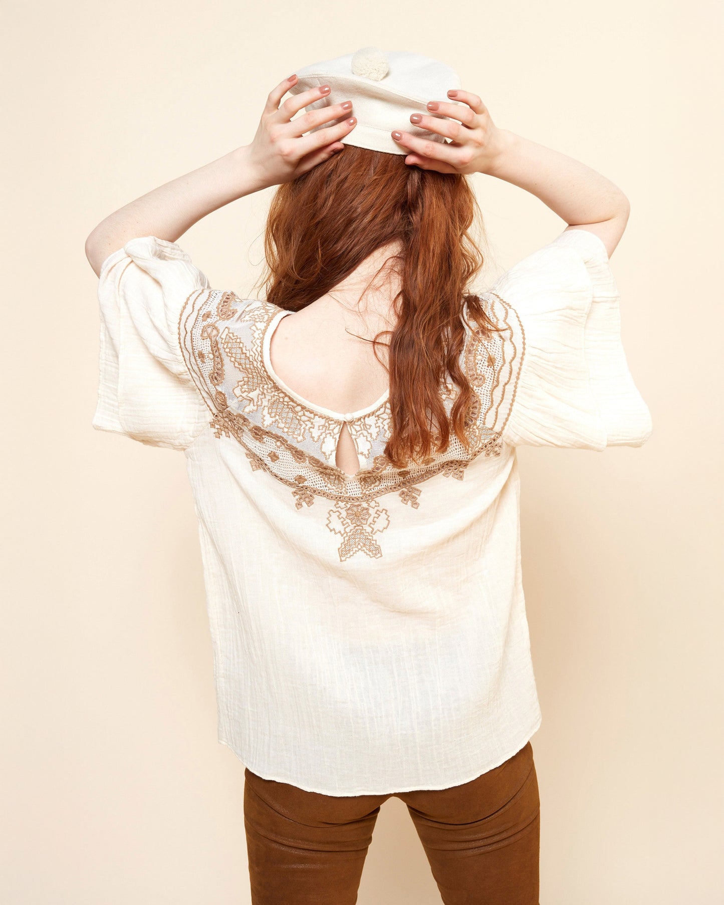 Melodie Blouse - Ecru