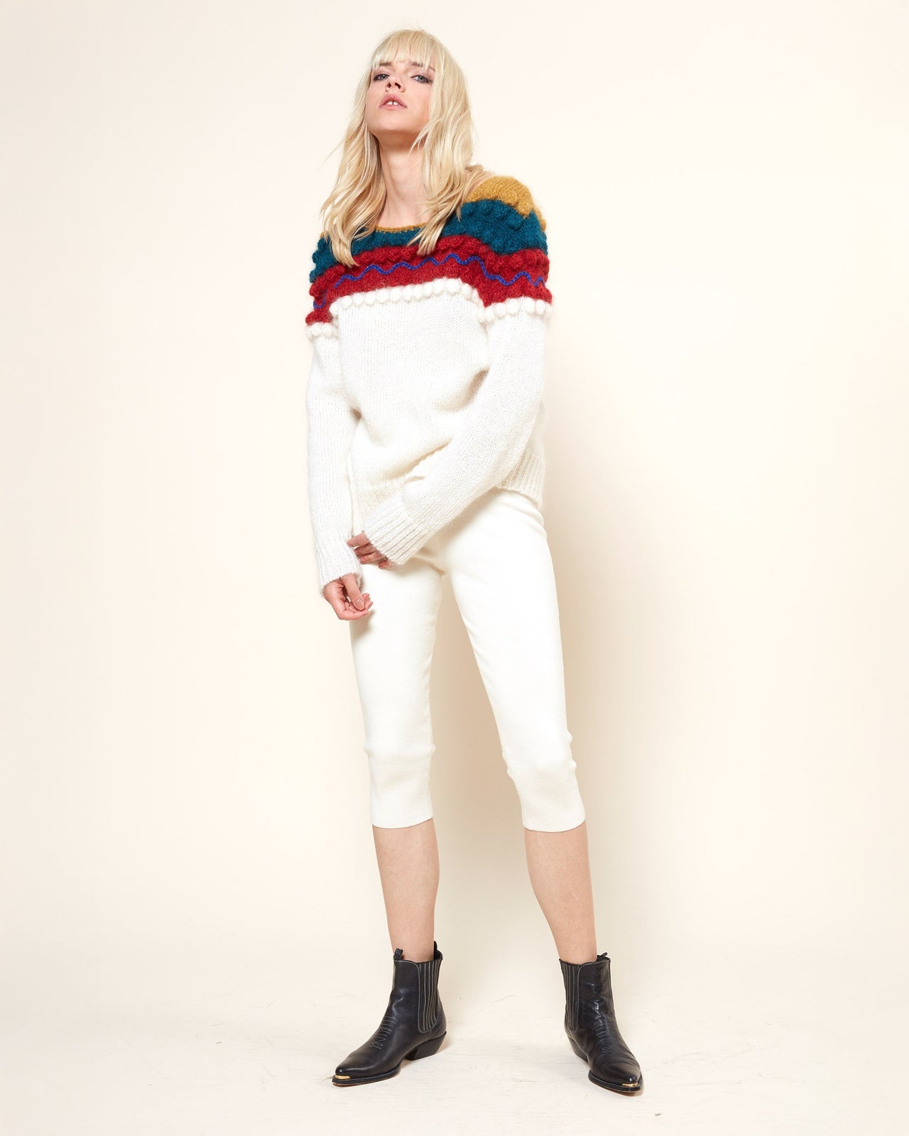 Saxo Pants - Ivory - Image 1
