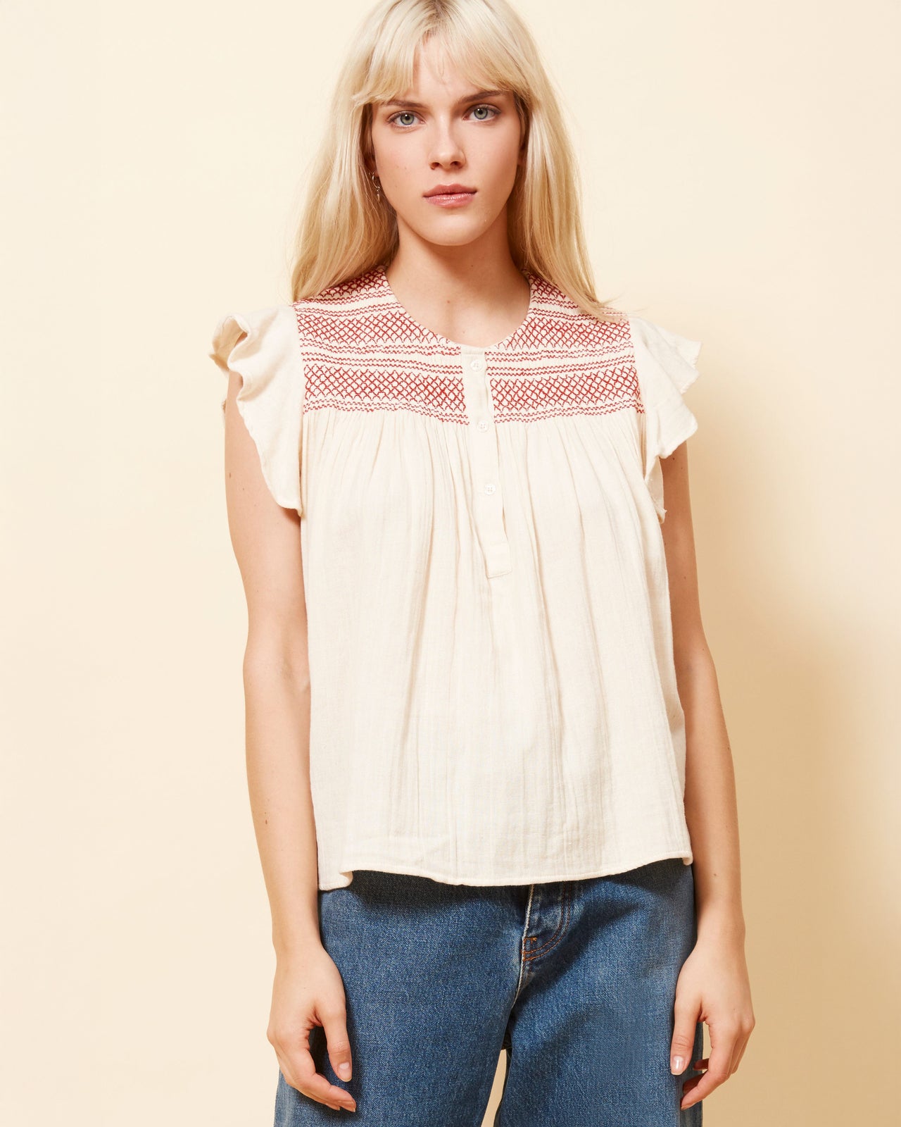 Trissotin Jacket - Ecru - Image 2
