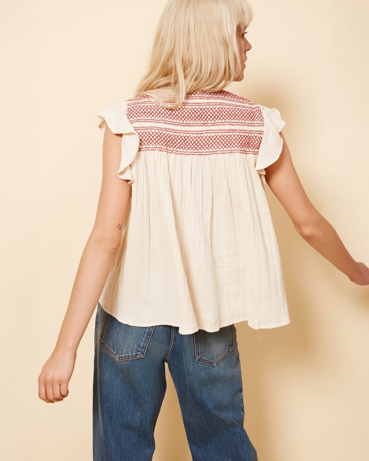Trissotin Jacket - Ecru - Image 4