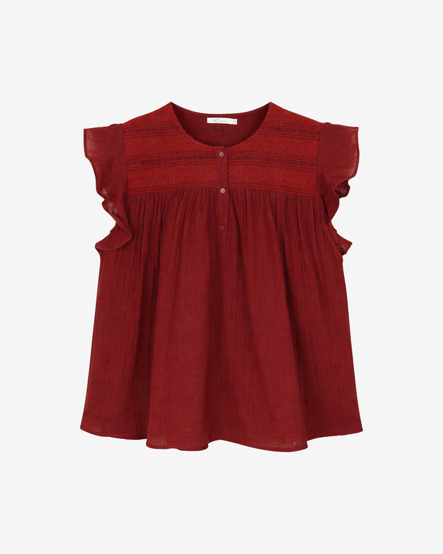 Veste Trissotin - Rouge - Image 1