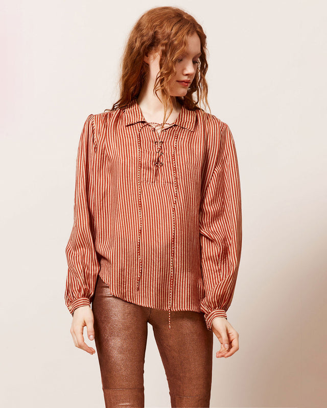 Blouse Bartholome - Rouge - Image 2