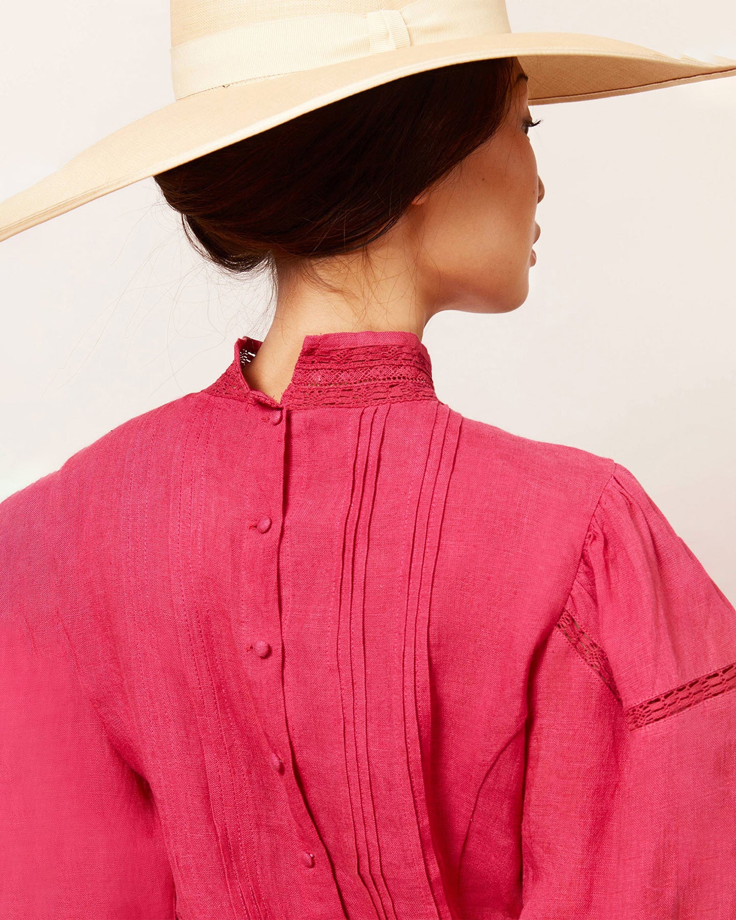 Byrds Blouse - Fuchsia