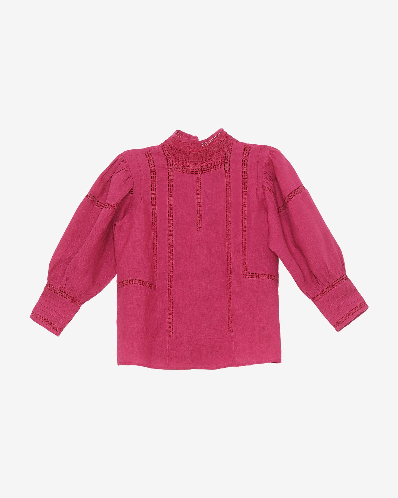Byrds Blouse - Fuchsia - Image 1