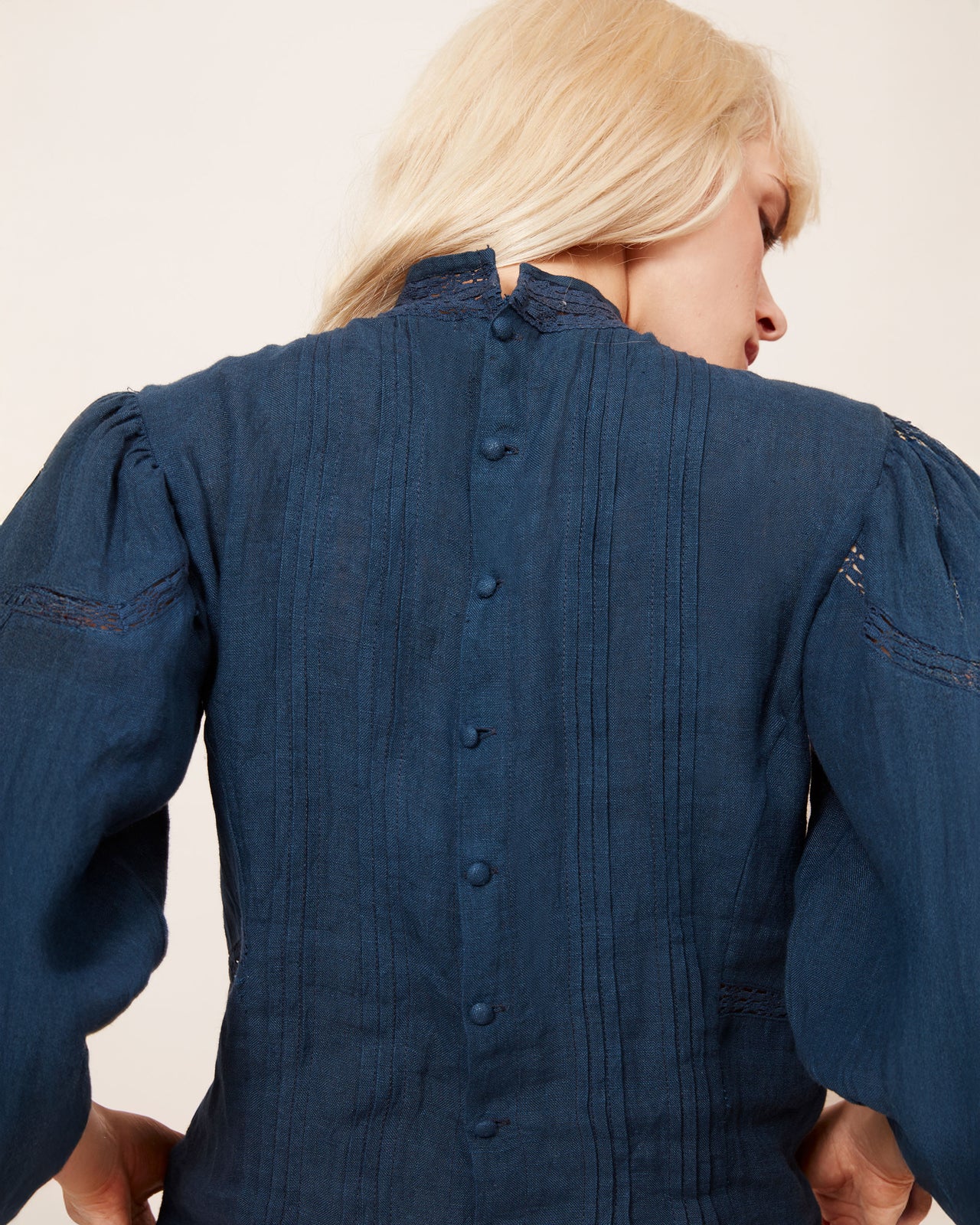 Blouse Byrds - Indigo - Image 4