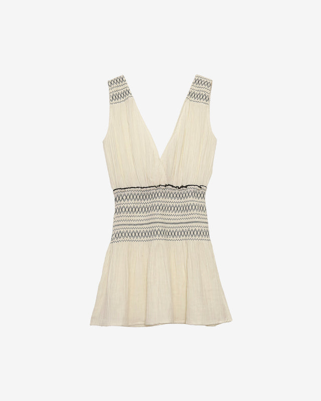Castilian Dress - Ivory - Image 1