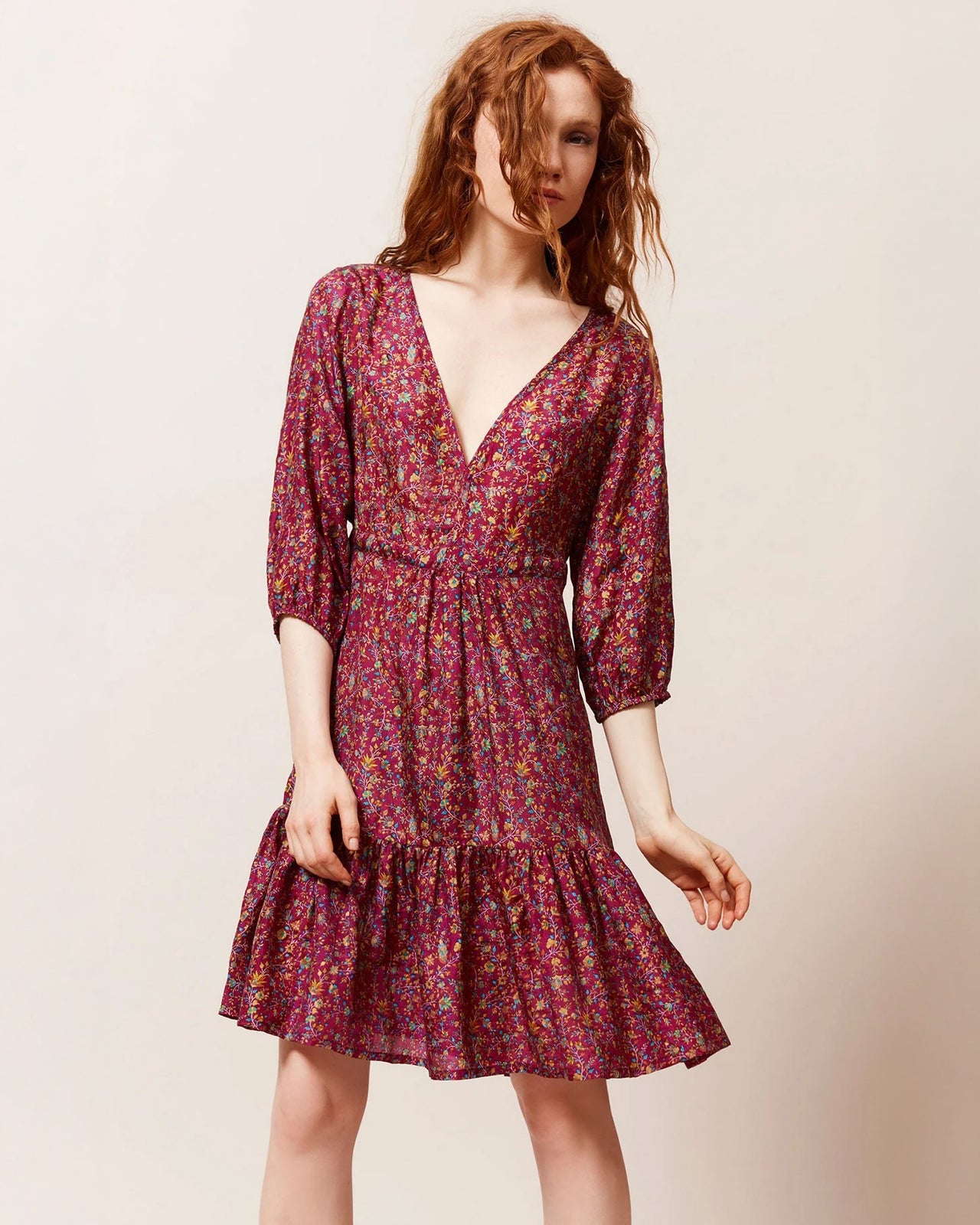 Crunchy Dress - Purple - Image 2