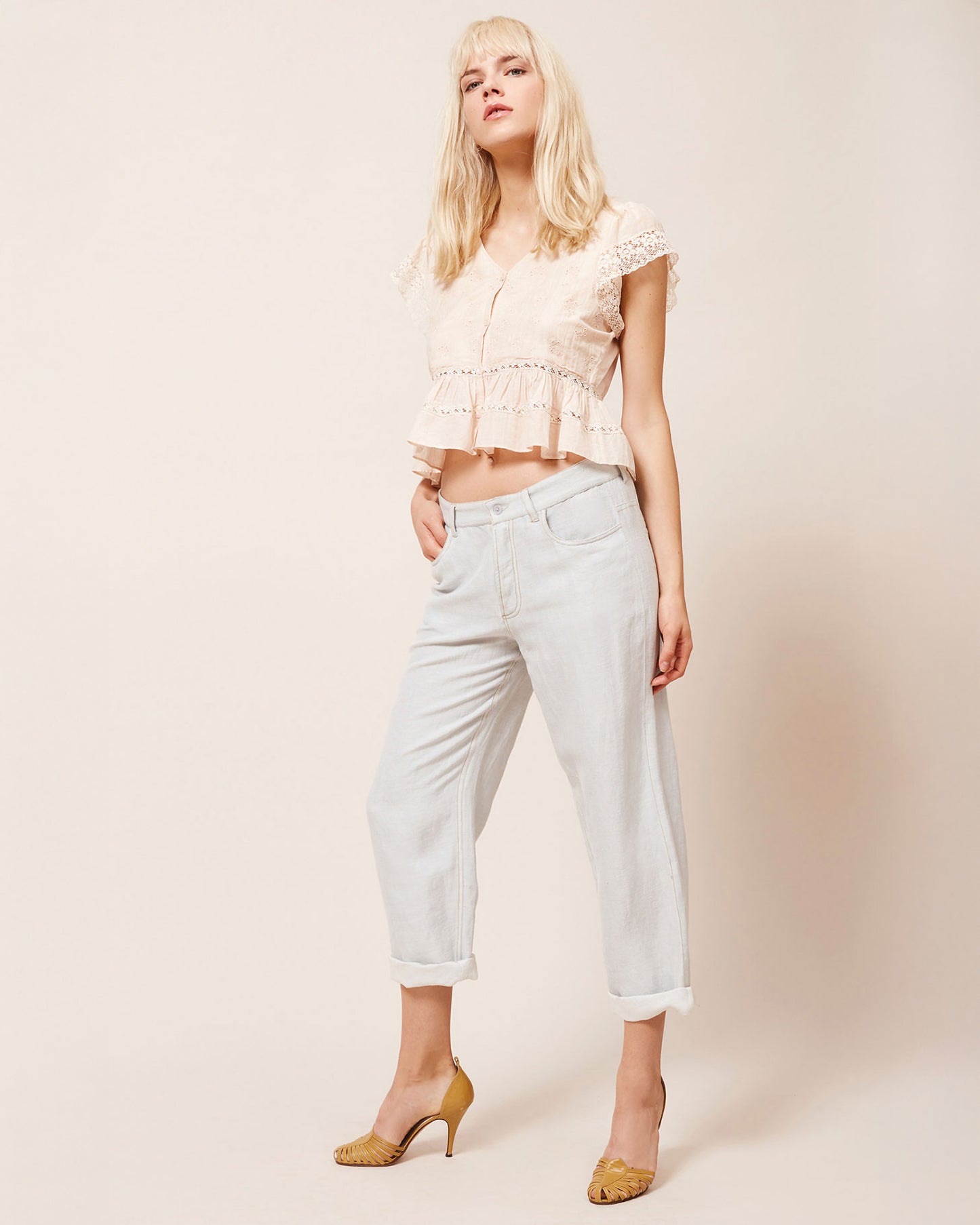 Eagle Eye Pants - Sky Blue