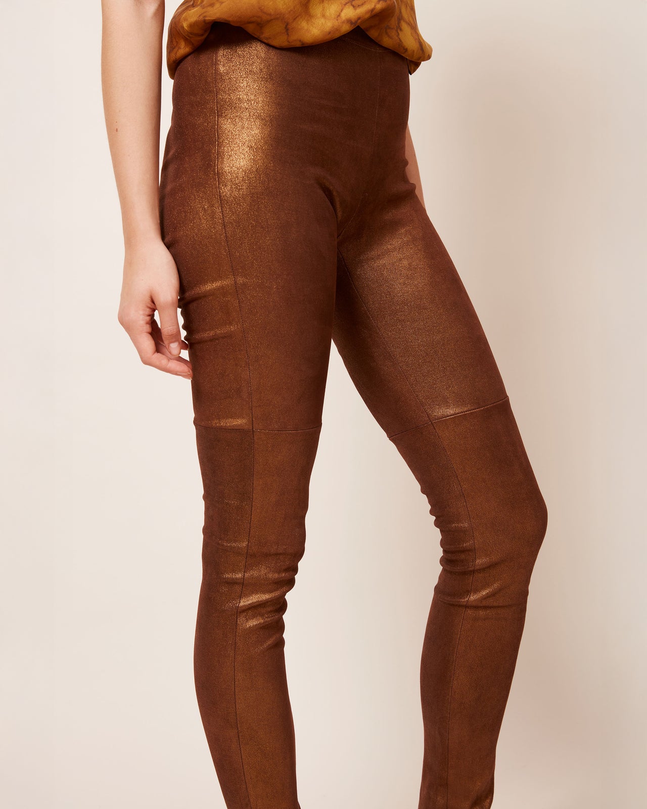 Esther Leggings - Hazelnut - Image 4