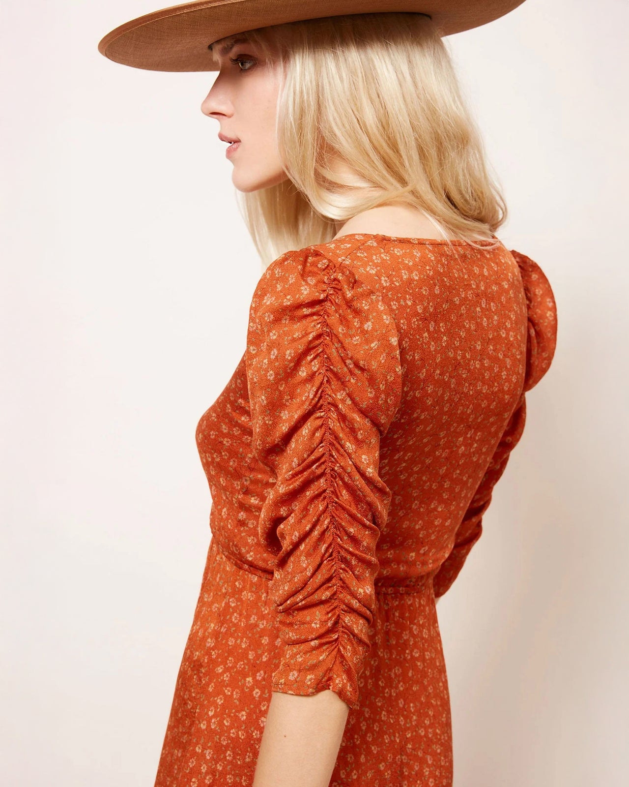 Francesca Dress - Orange - Image 6