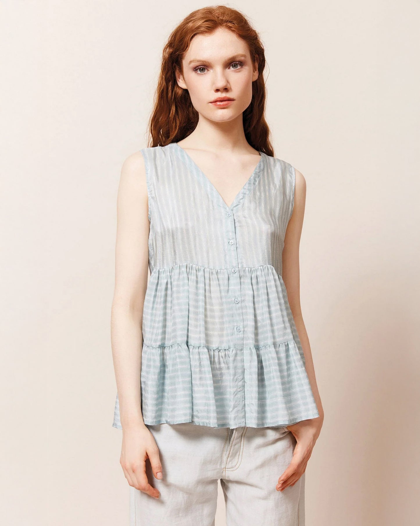 Jodha Top - Blue