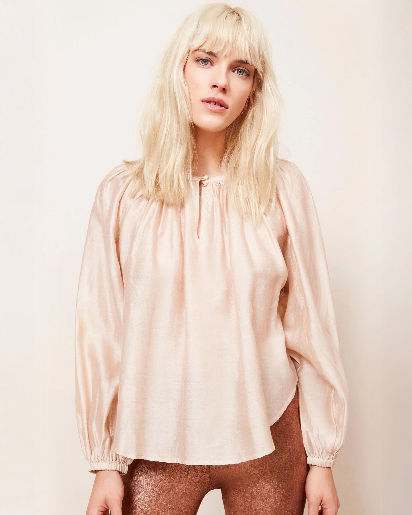 Blouse Onagre - Nude