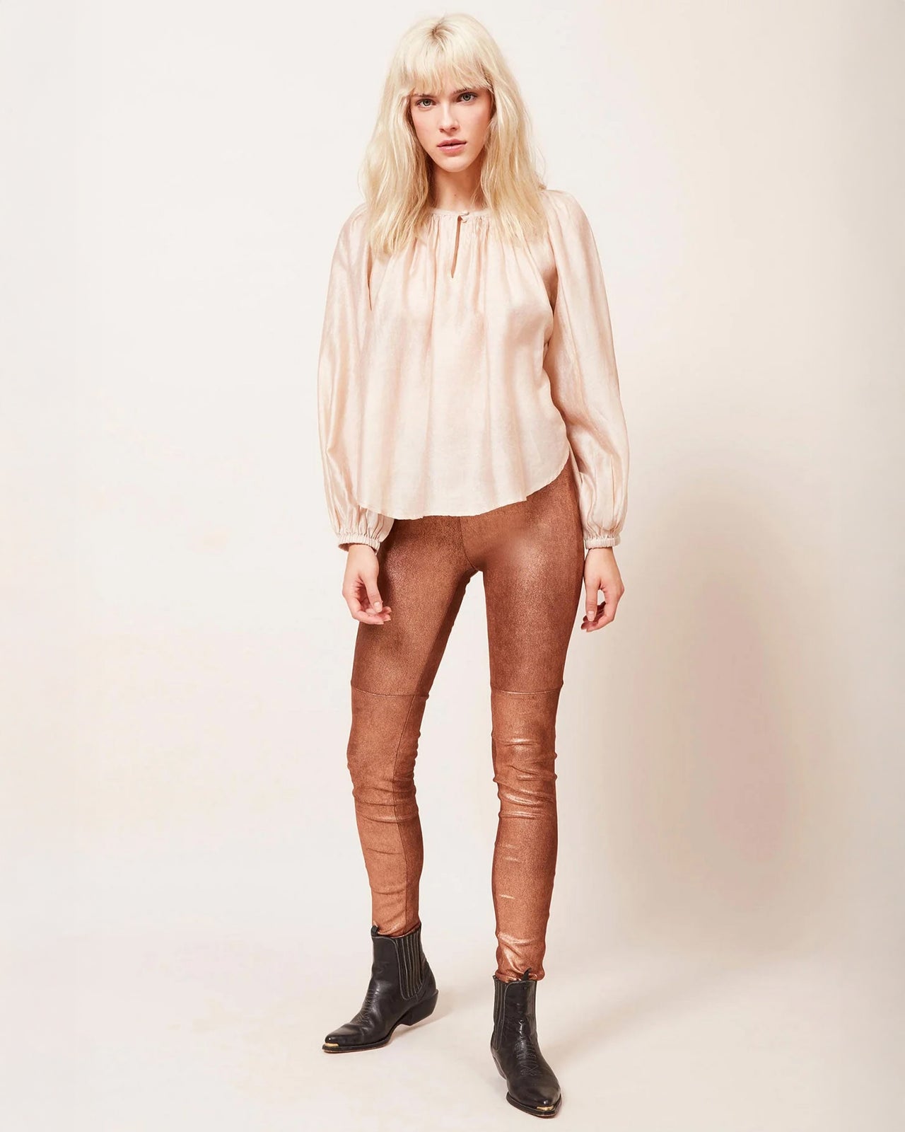 Blouse Onagre - Nude - Image 5