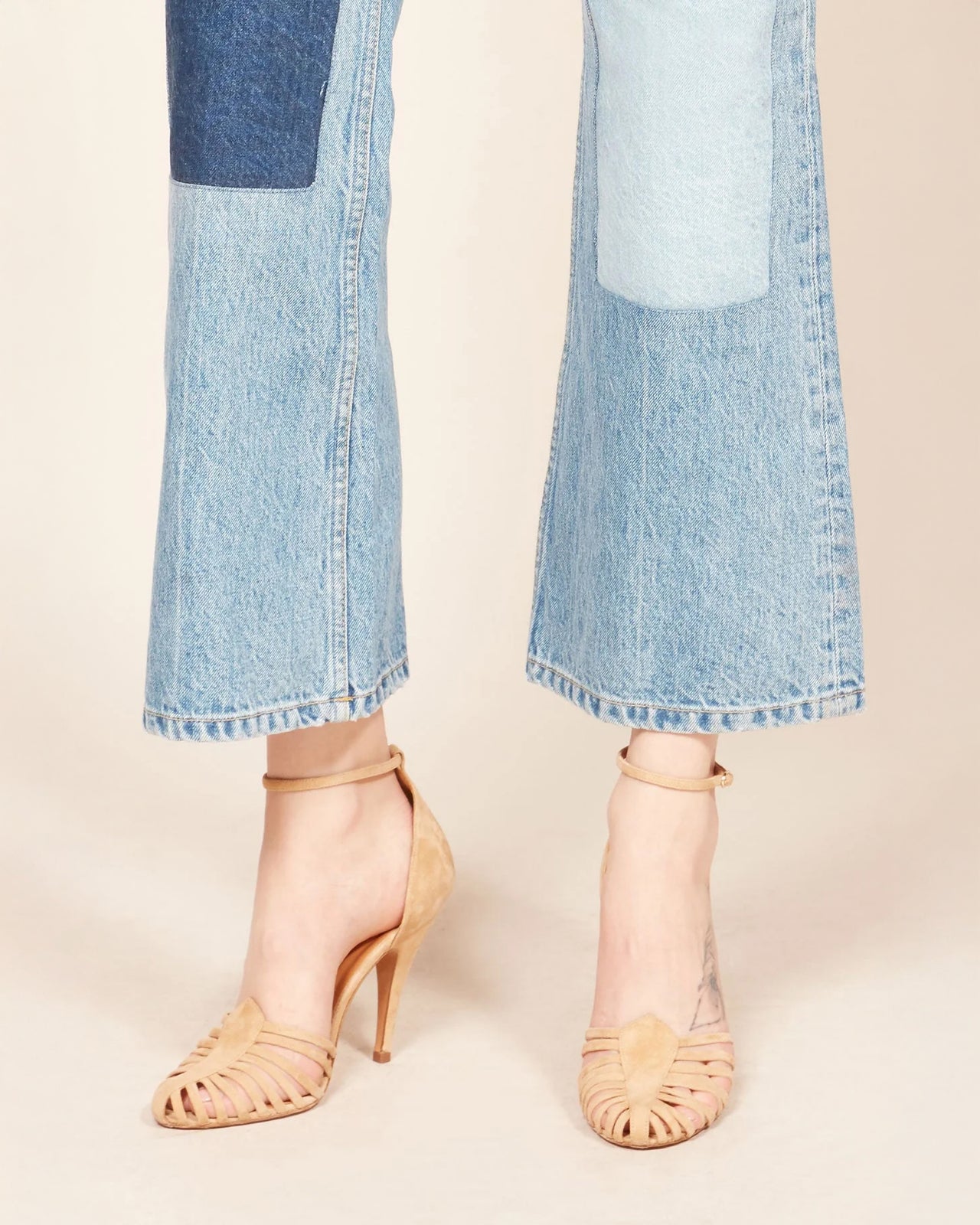 Venitiennes Heels - Beige - Image 5