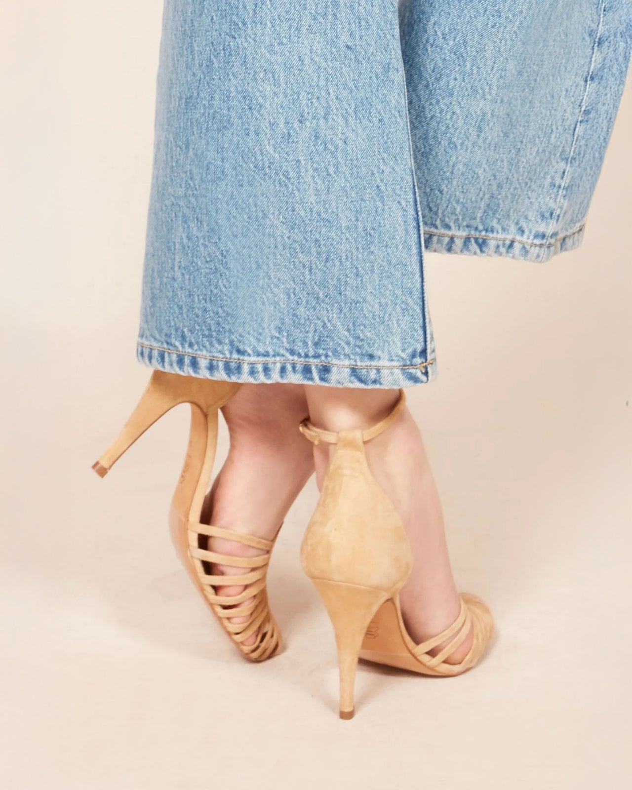 Venitiennes Heels - Beige - Image 6