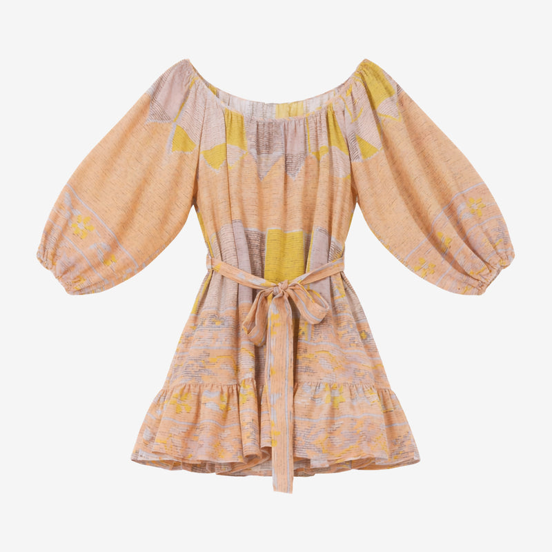 Bhutan Dress - Nude