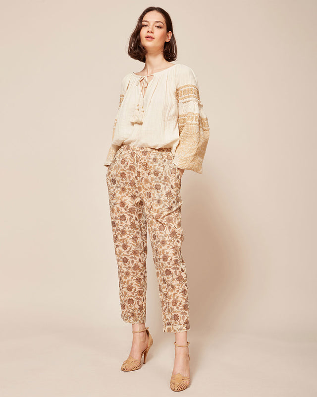 Pantalon Calune - Ocre - Image 1