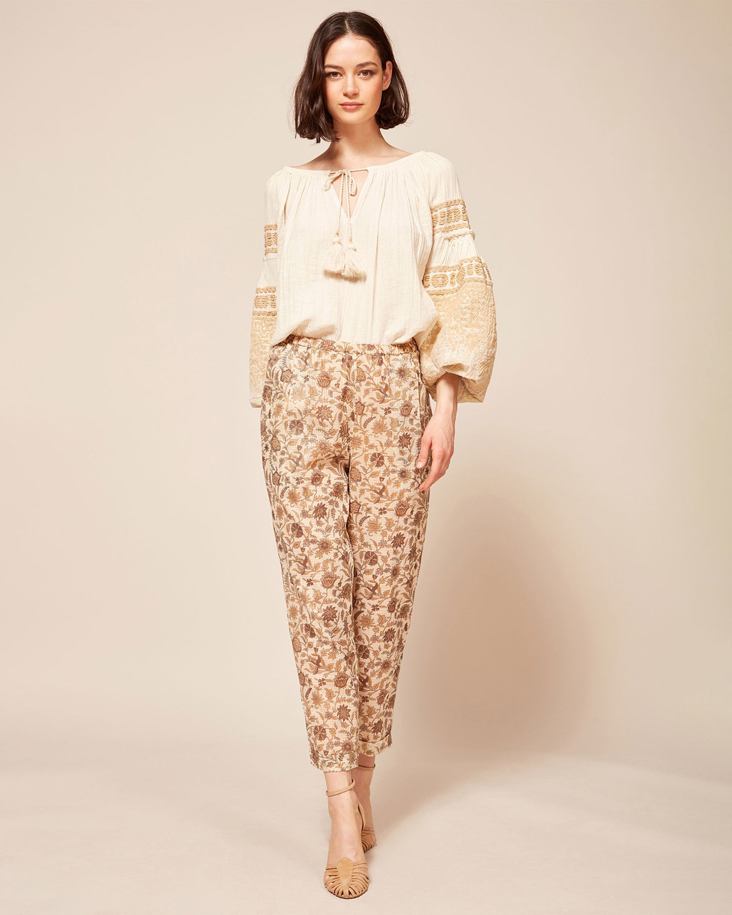 Pantalon Calune - Ocre