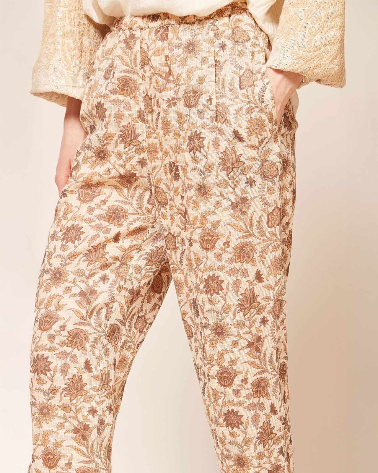 Pantalon Calune - Ocre - Image 4
