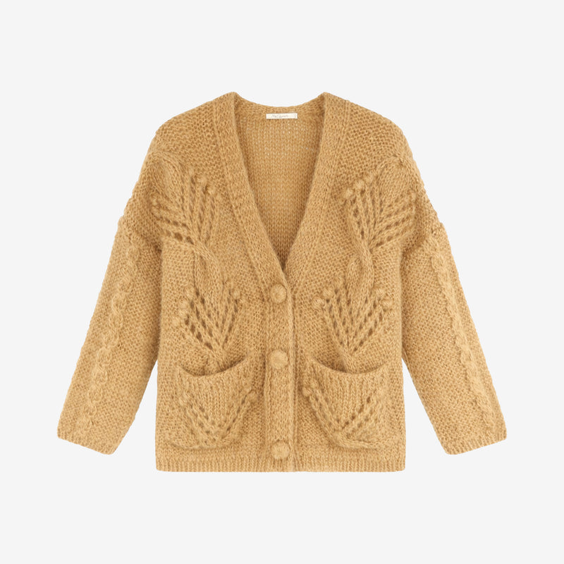 Cardigan Clarence - Camel