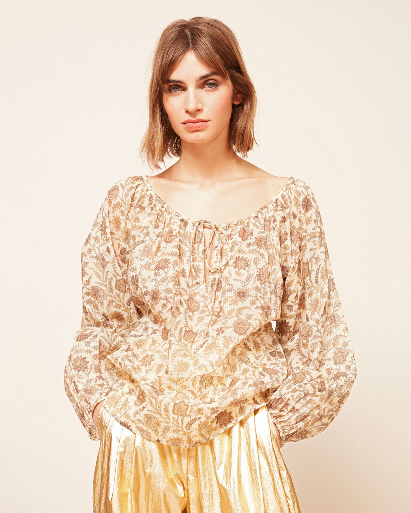 Coreo Blouse - Ochre