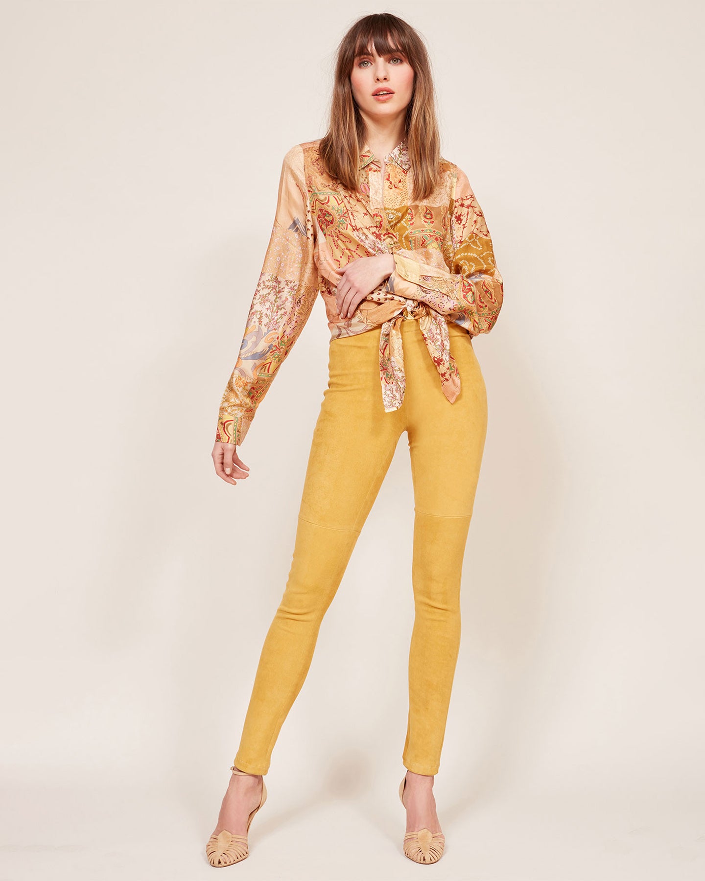 Esther Leggings -Yellow