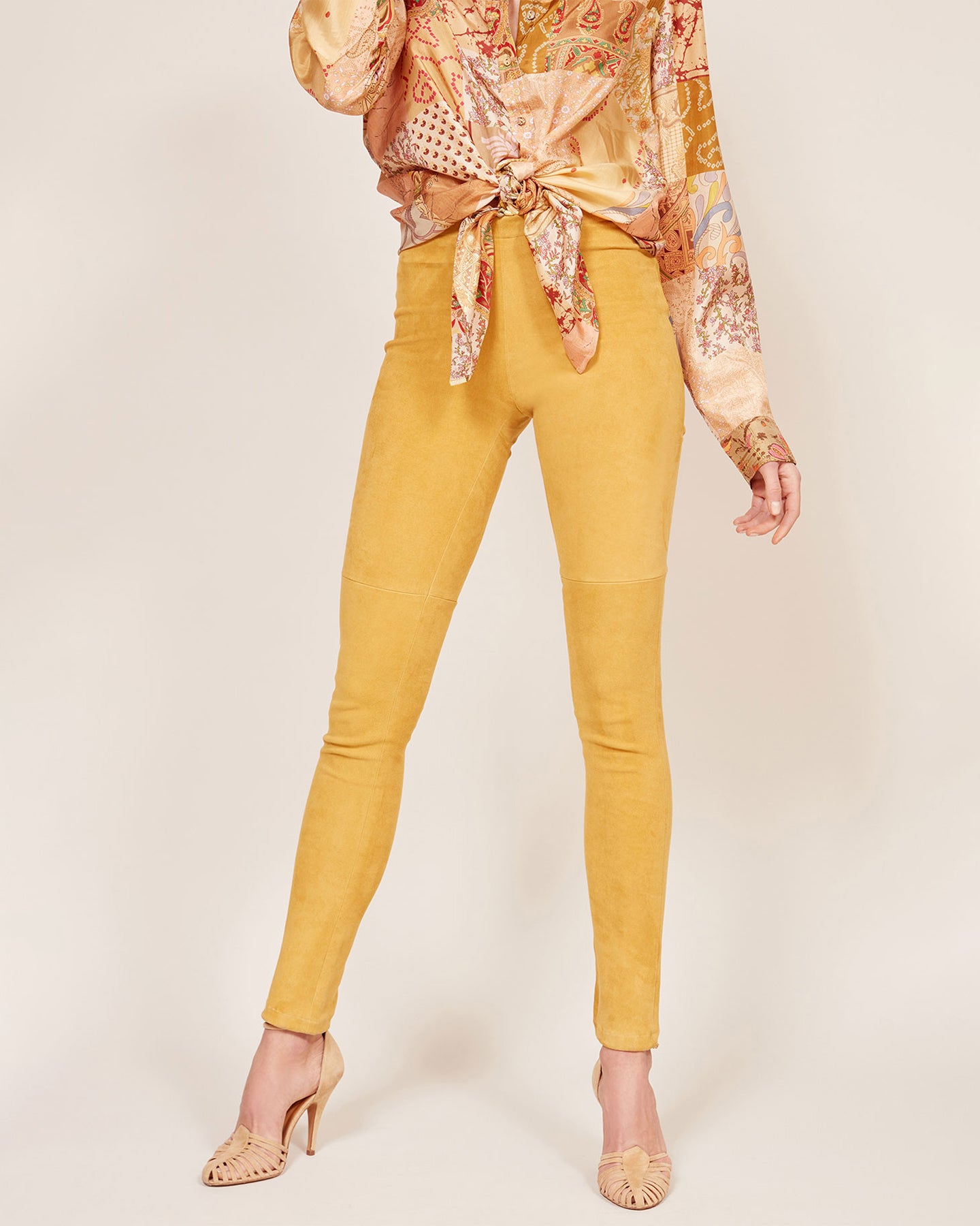 Esther Leggings -Yellow