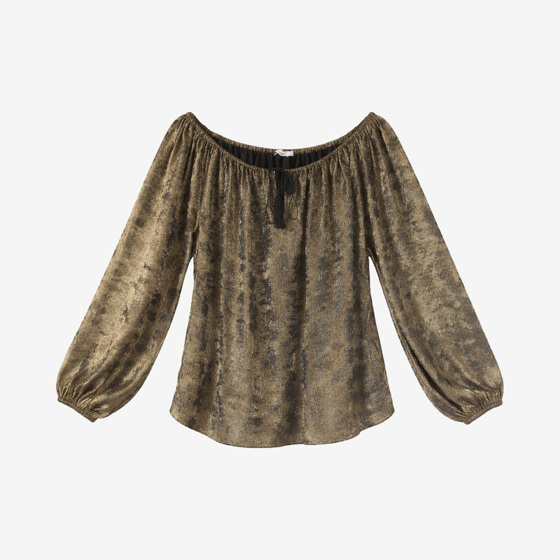Gatsby Blouse - Bronze