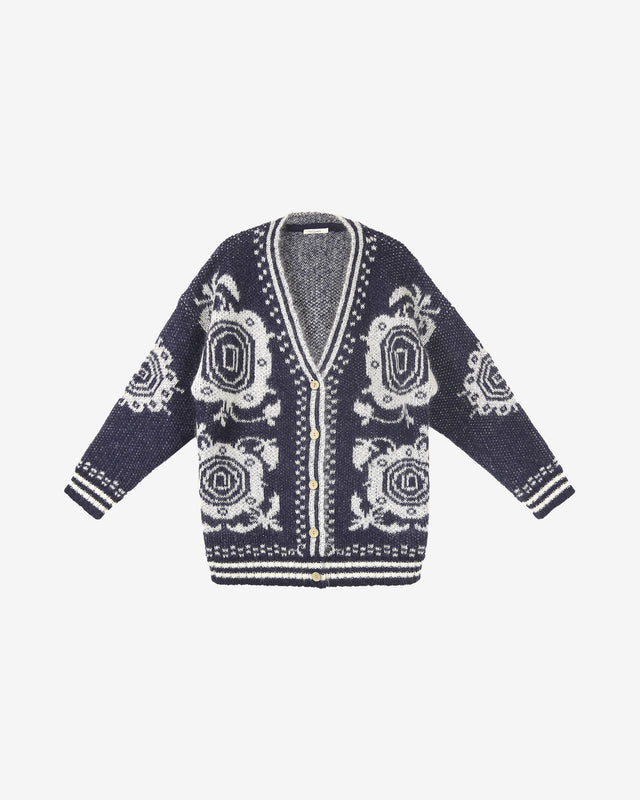 Grosella Cardigan - Blue - Image 1