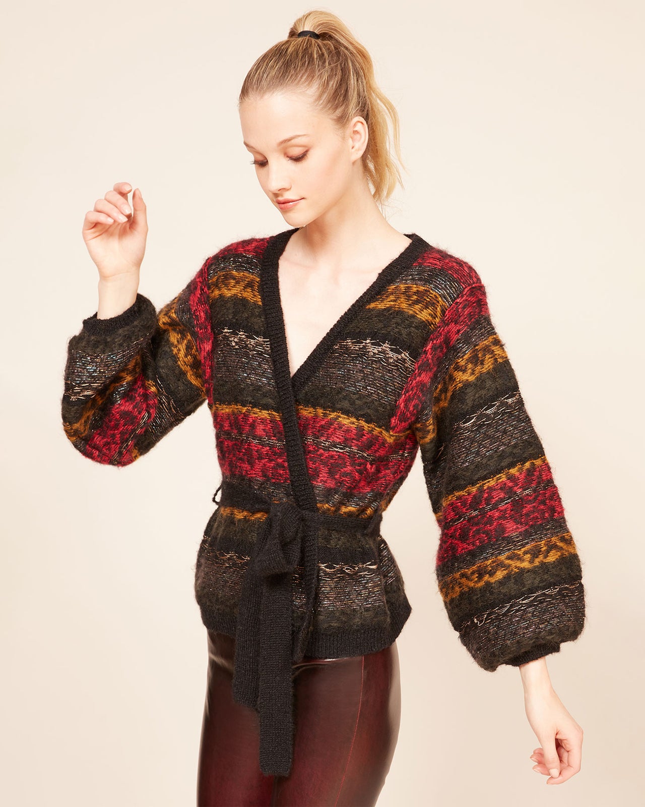 Jean Paul Cardigan - Black - Image 4