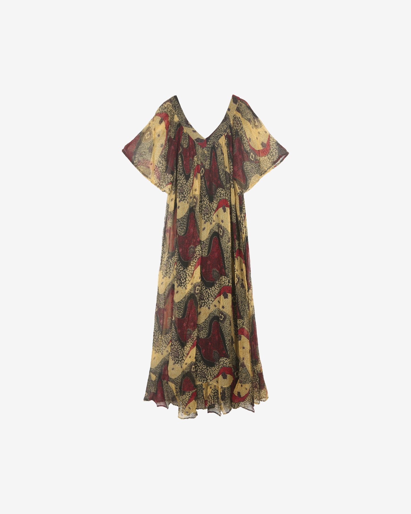 Savannah Dress -Yellow