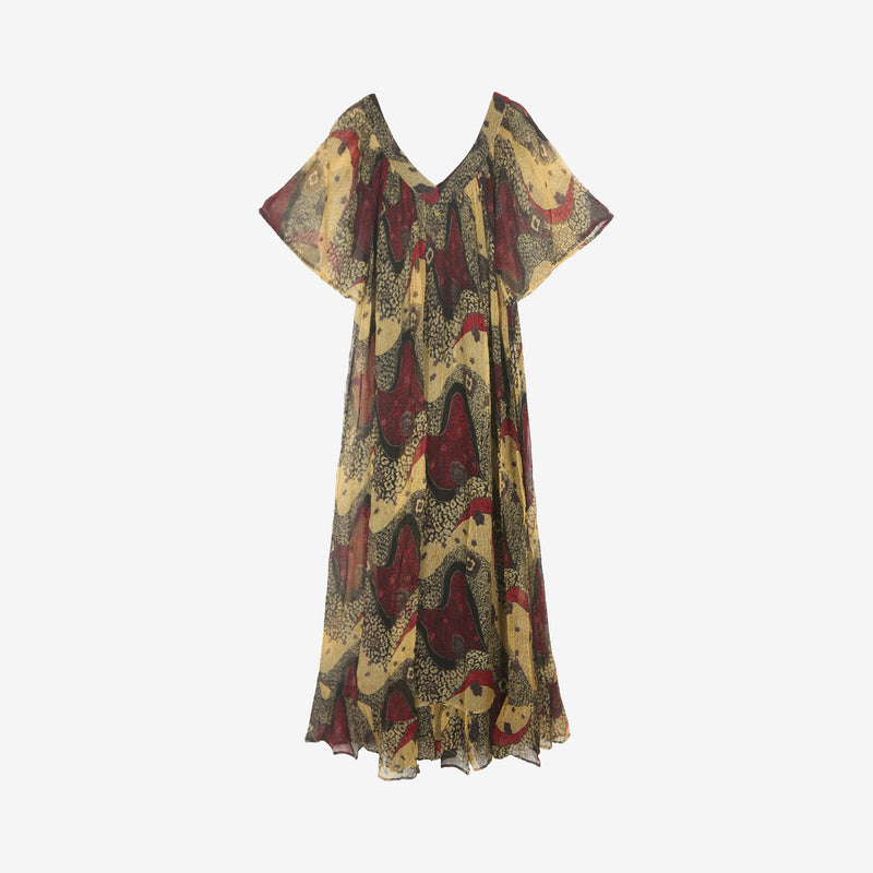 Savannah Dress -Yellow