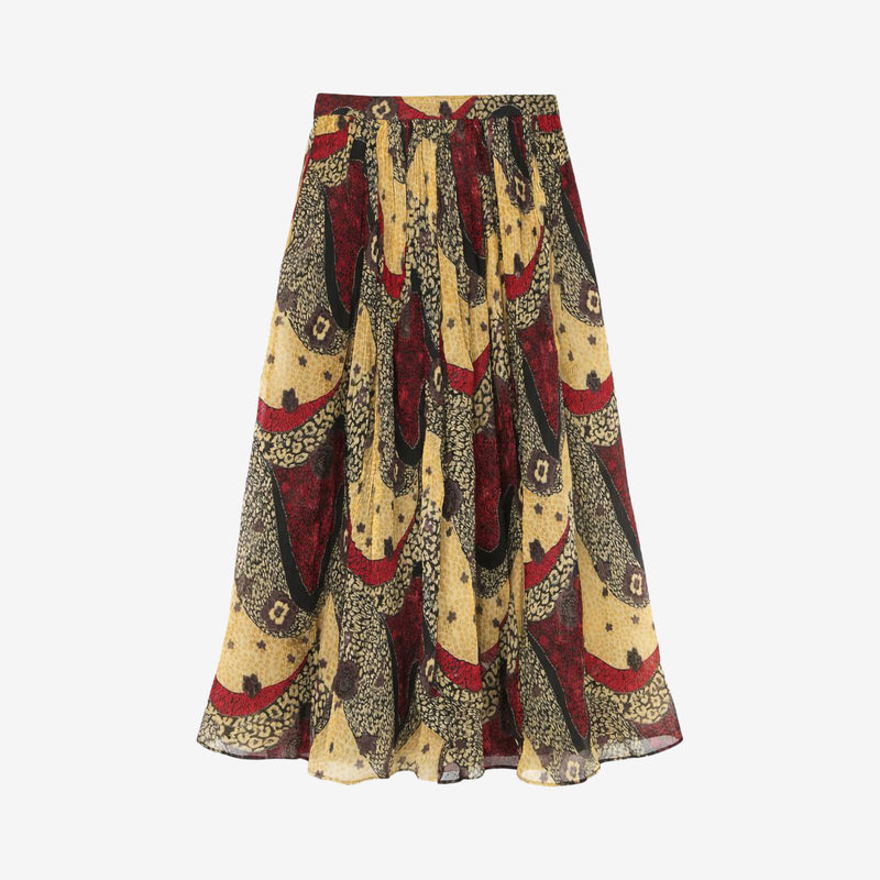 Serval Skirt -Yellow