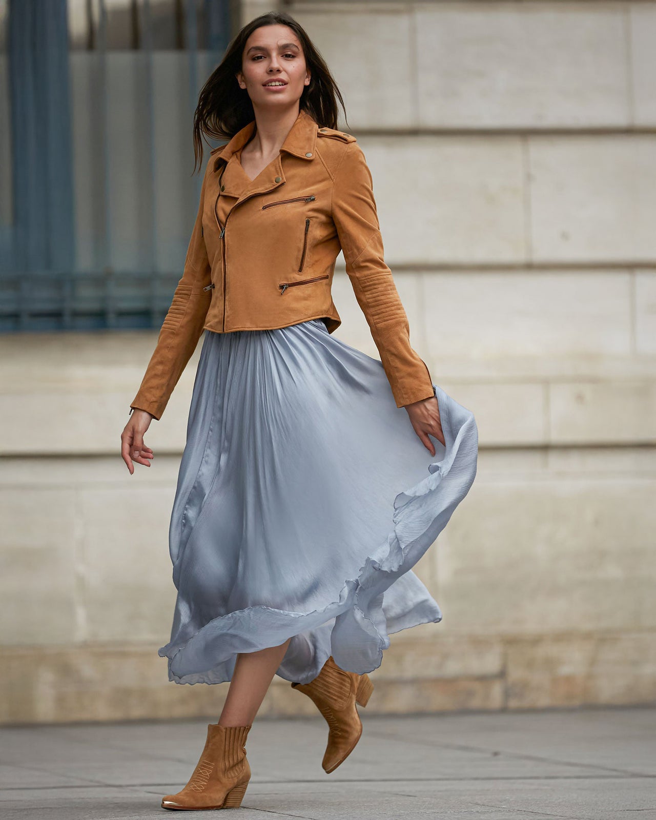 Alizee Skirt - Blue - Image 1