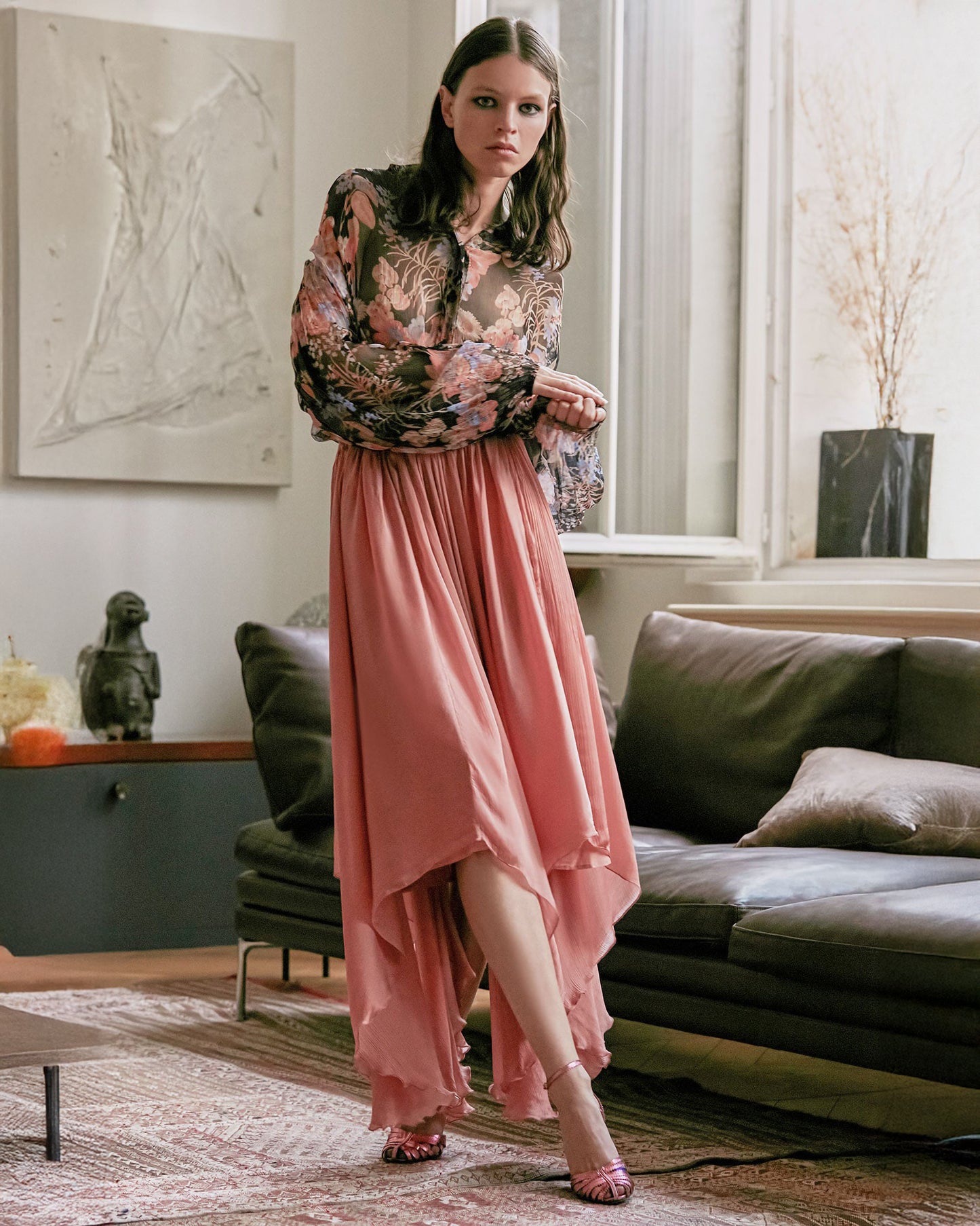 Alizee Skirt - Red