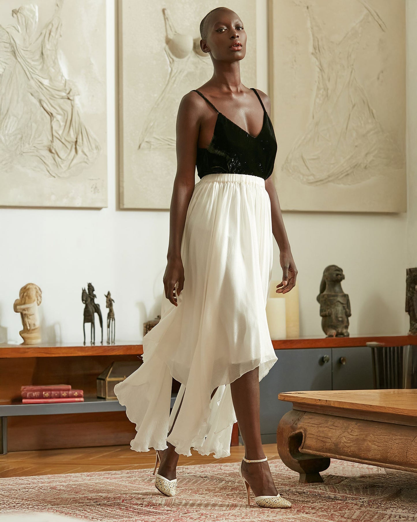 Alizee Skirt - Ivory