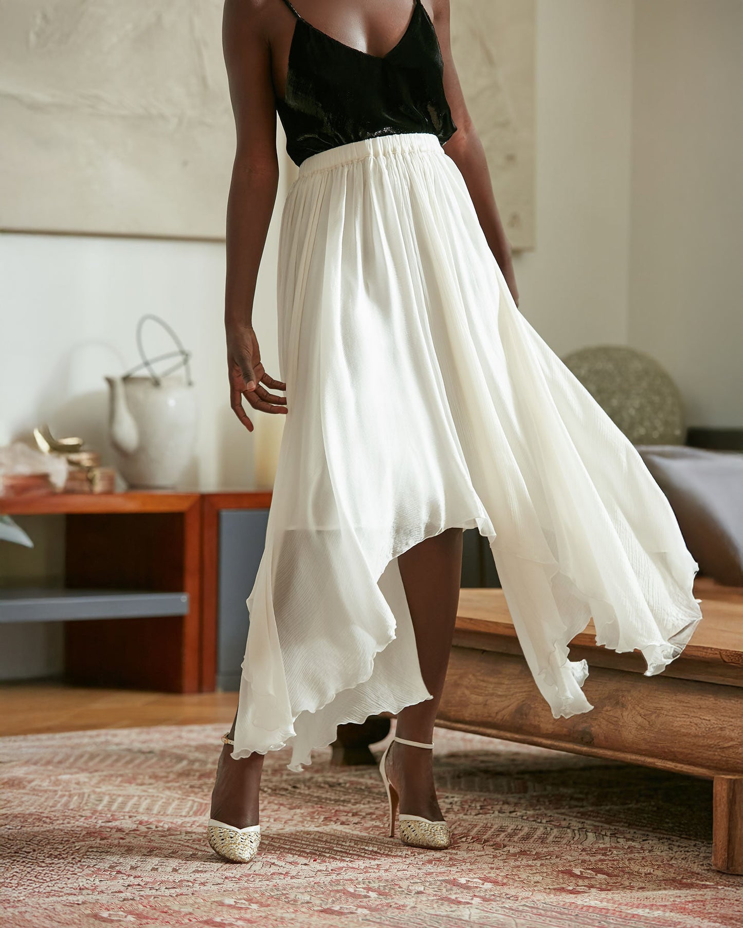 Alizee Skirt - Ivory