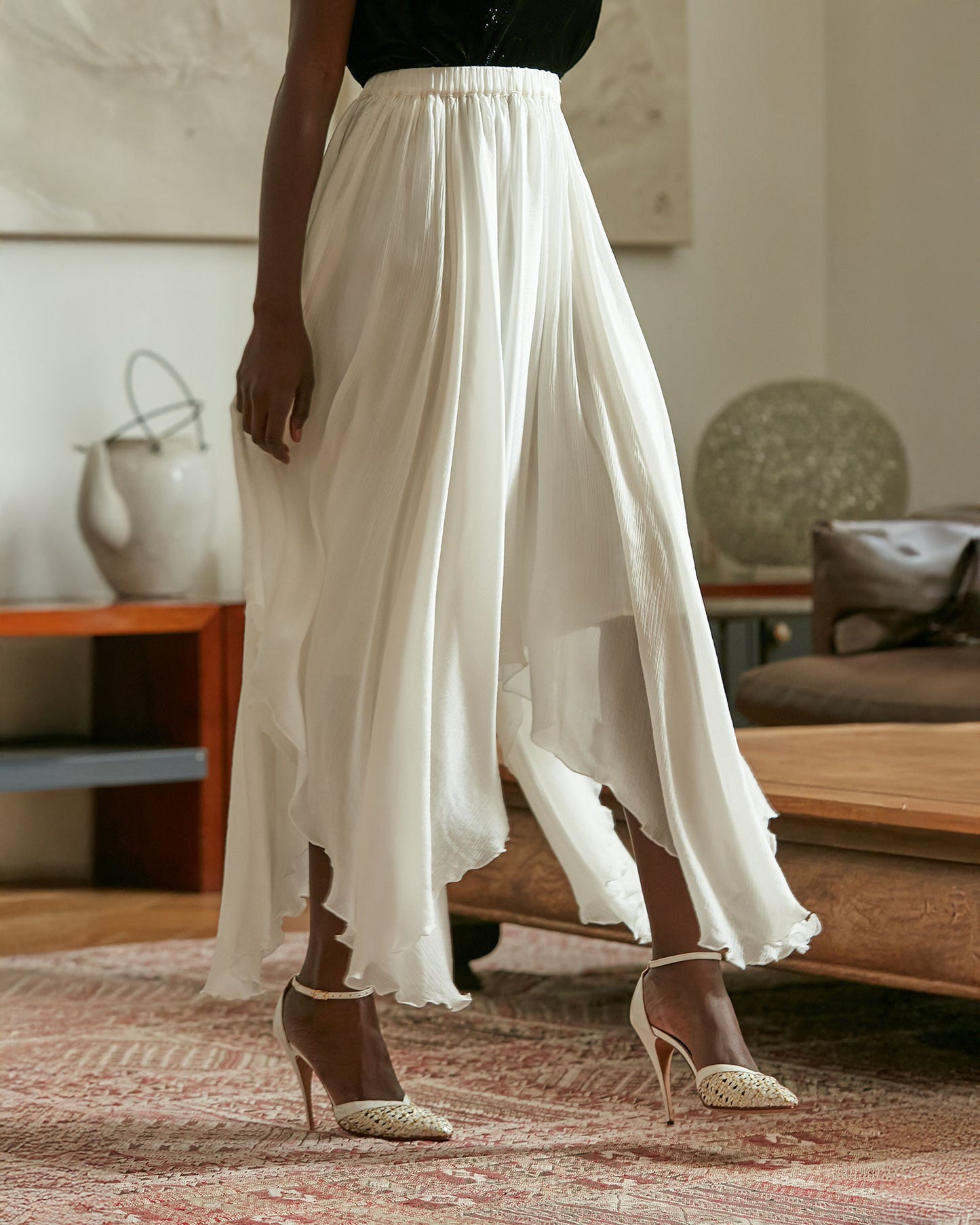 Alizee Skirt - Ivory