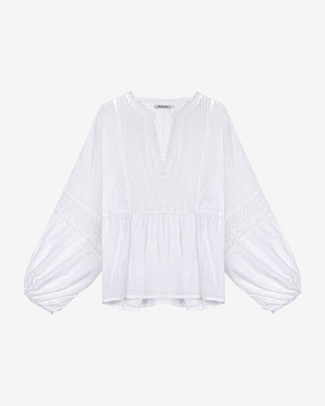 Blouse Angela - Blanc - Image 1