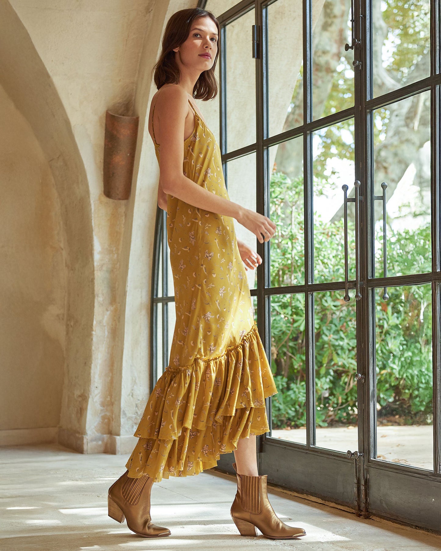Bamboo Dress - Khaki